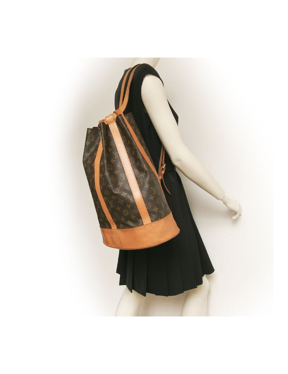 Sac de sport LOUIS VUITTON toile monogram avec pochette