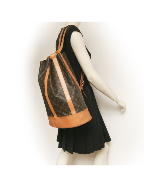 Sac de sport LOUIS VUITTON toile monogram avec pochette