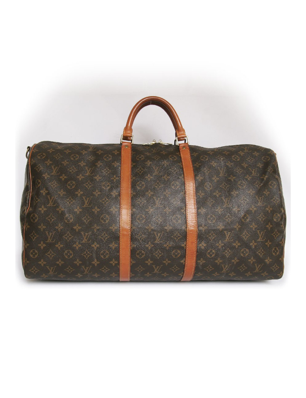 Sac keepall 60 LOUIS VUITTON toile monogram avec bandoulière