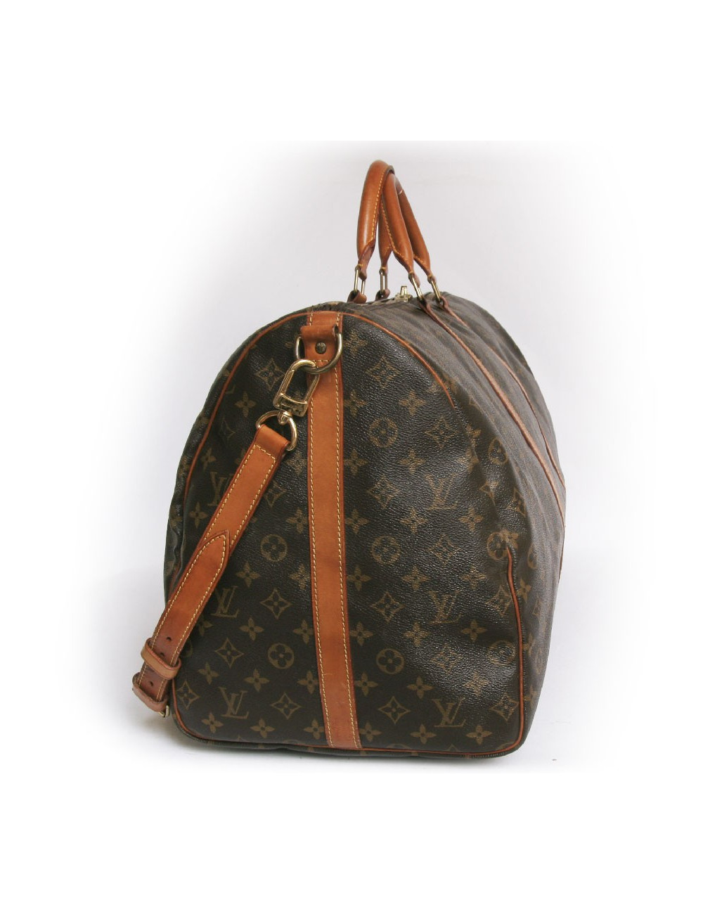 Sac keepall 60 LOUIS VUITTON toile monogram avec bandoulière