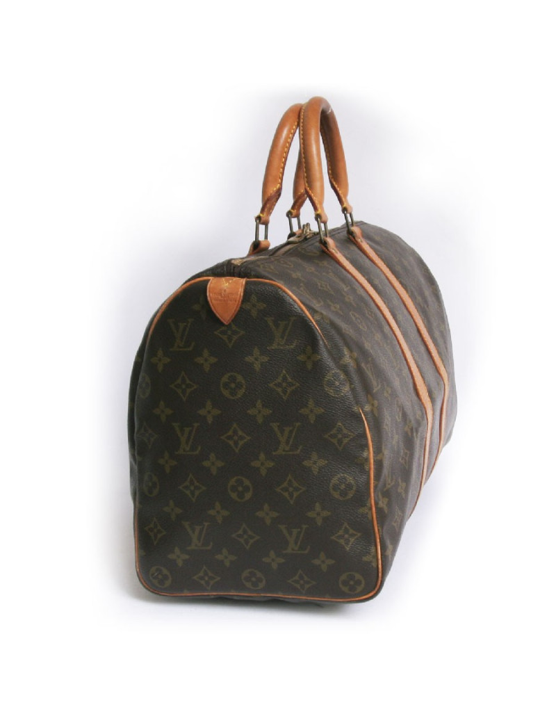Sac keepall 45 LOUIS VUITTON toile monogram