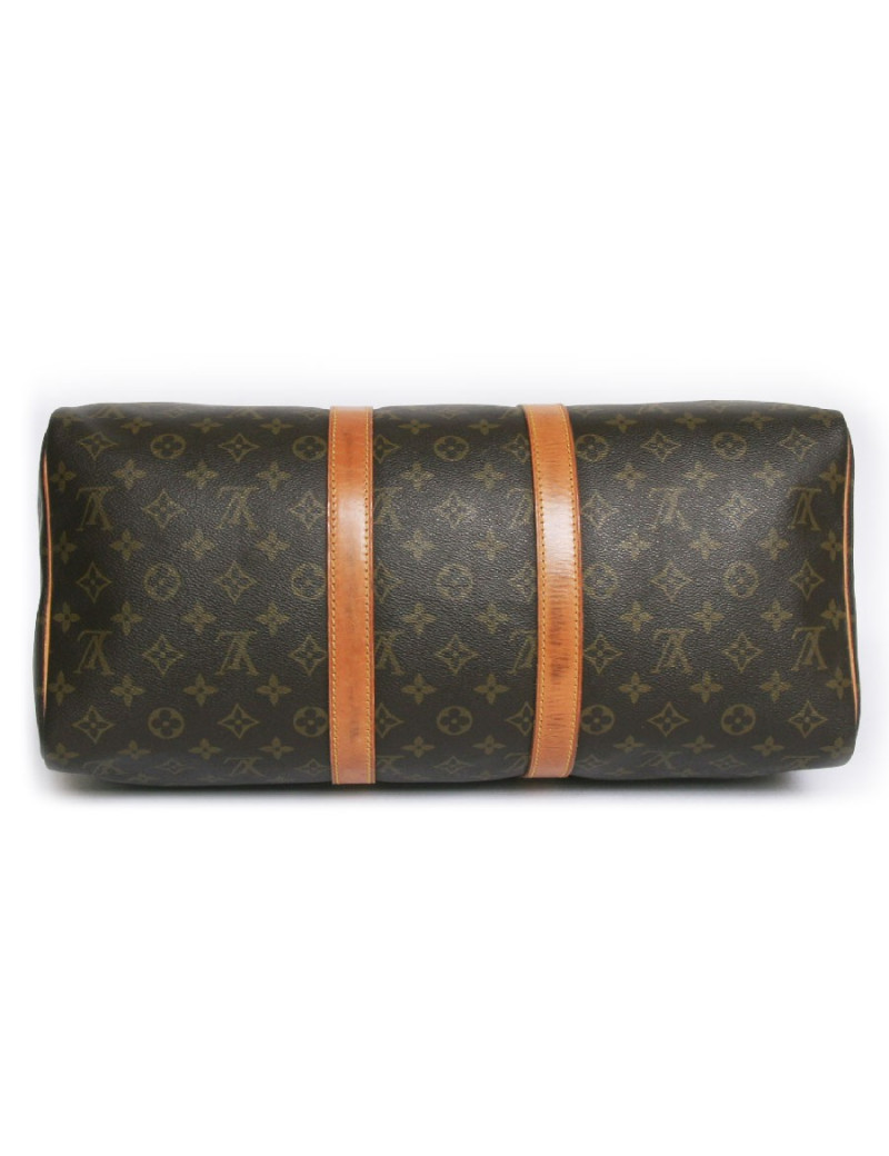 Sac keepall 45 LOUIS VUITTON toile monogram