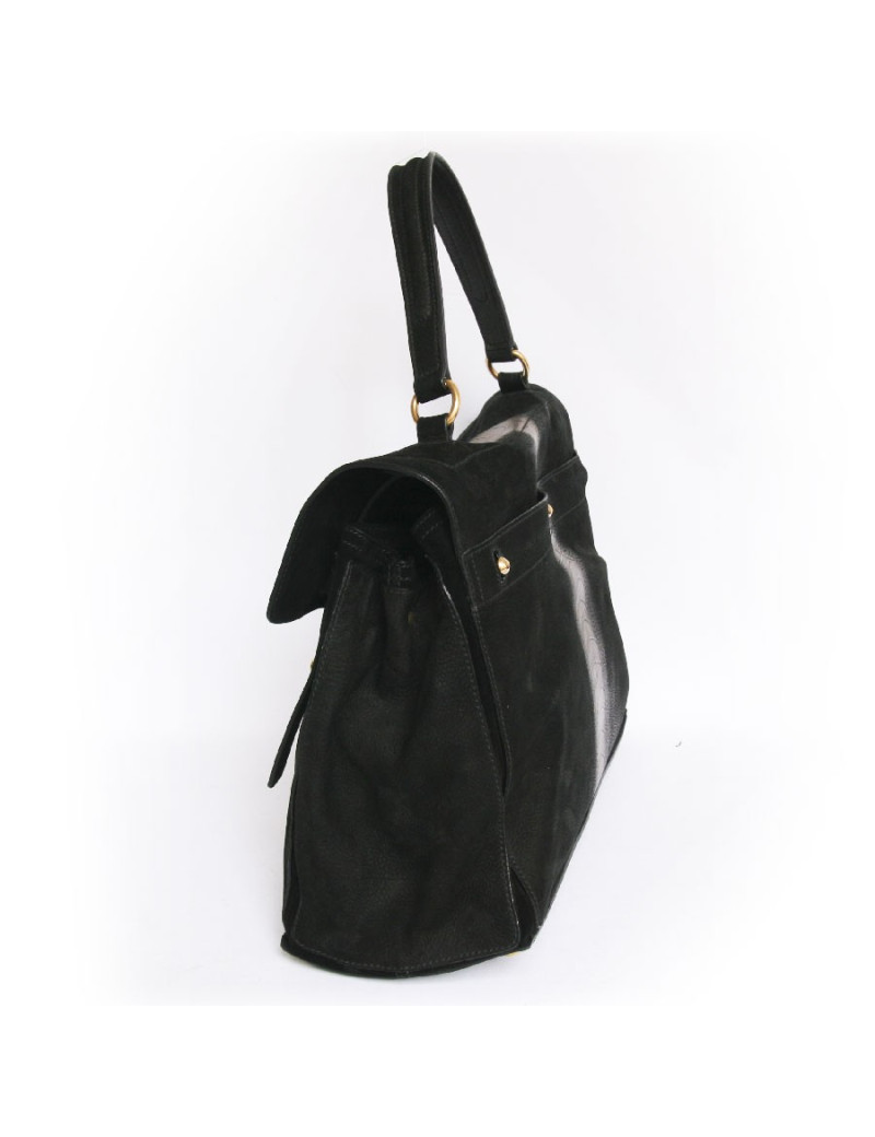 sac YVES SAINT LAURENT  bicolore noir et doré