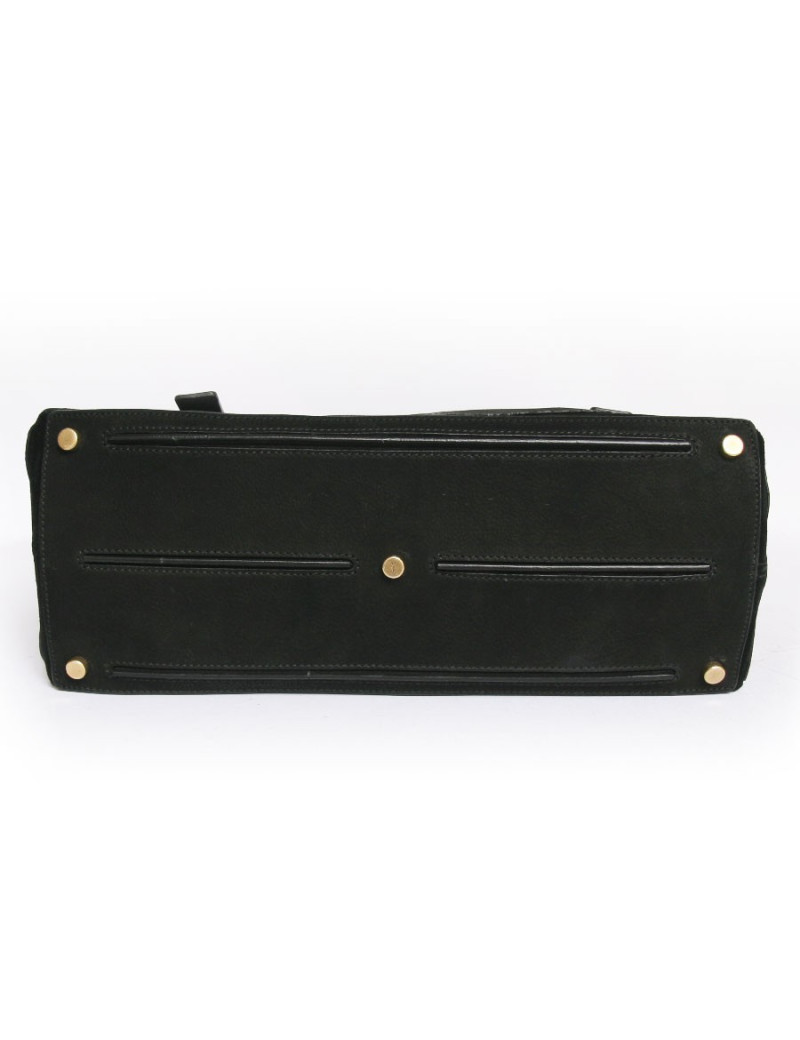 sac YVES SAINT LAURENT  bicolore noir et doré