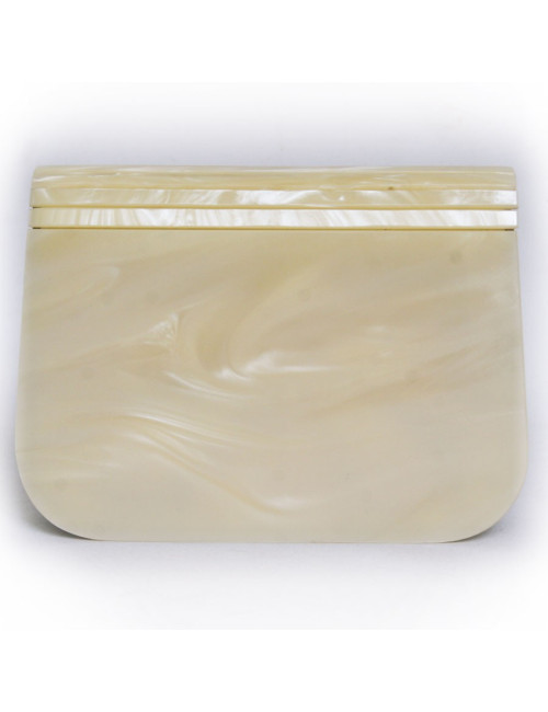 Sac du soir anonyme façon nacre