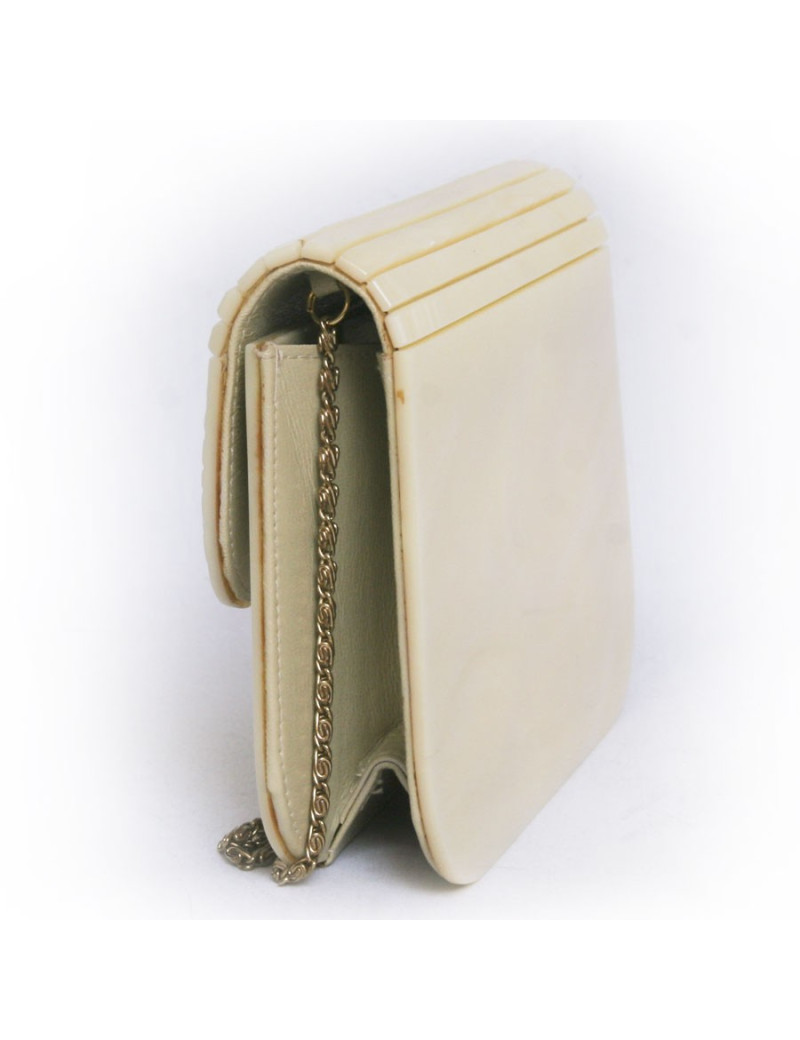 Sac du soir anonyme façon nacre