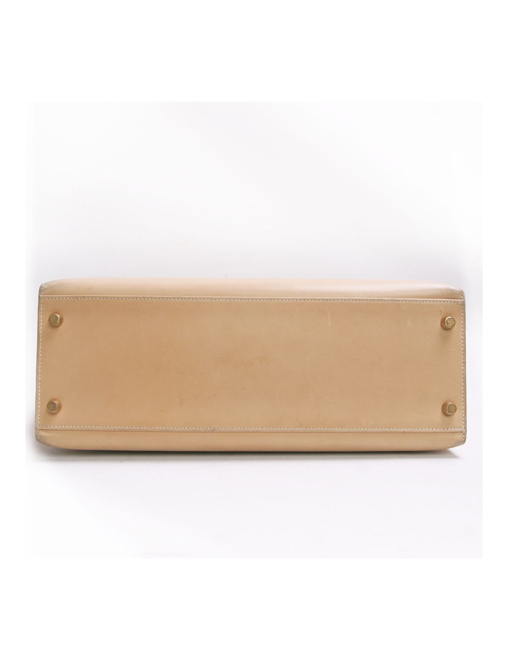 Sac Kelly 32 HERMES cuir box sable