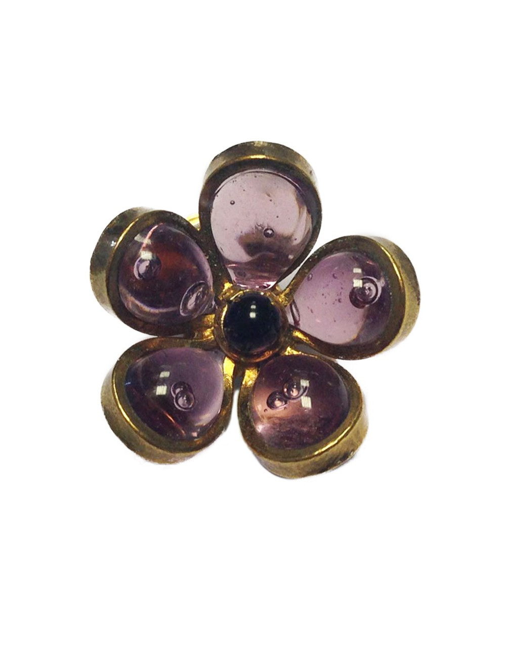 Marguerite de Valois Parma glass paste clips