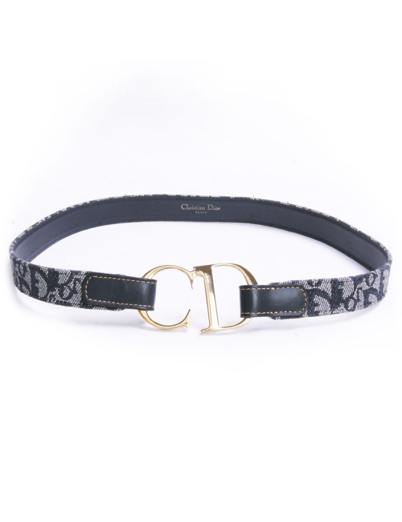 Ceinture DIOR monogram bleue