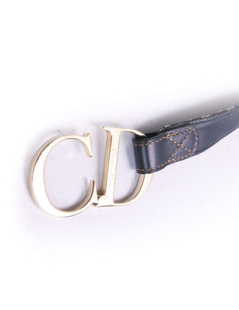 Ceinture DIOR monogram bleue