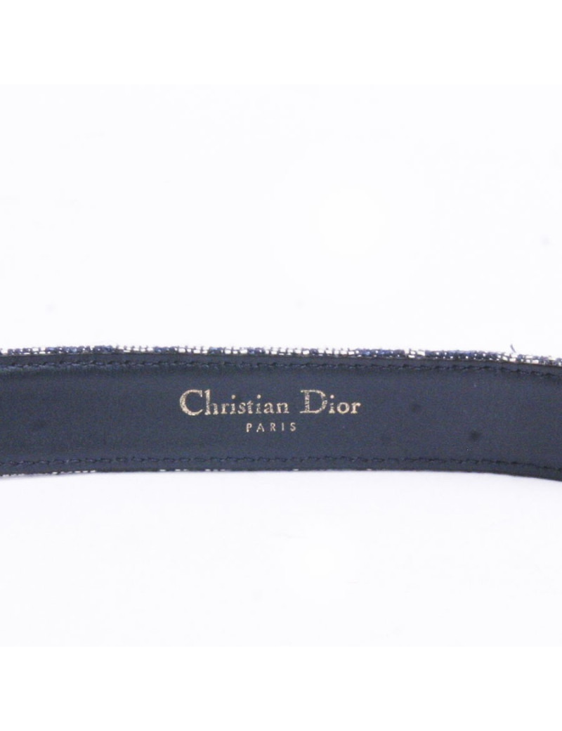 Ceinture DIOR monogram bleue