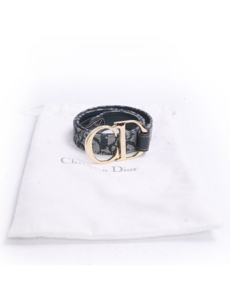 Ceinture DIOR monogram bleue