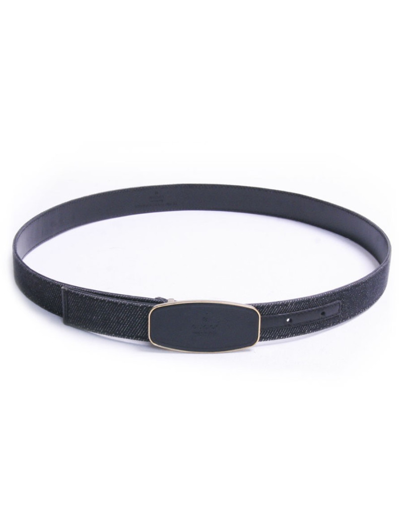 Ceinture GUCCI en jean's gris