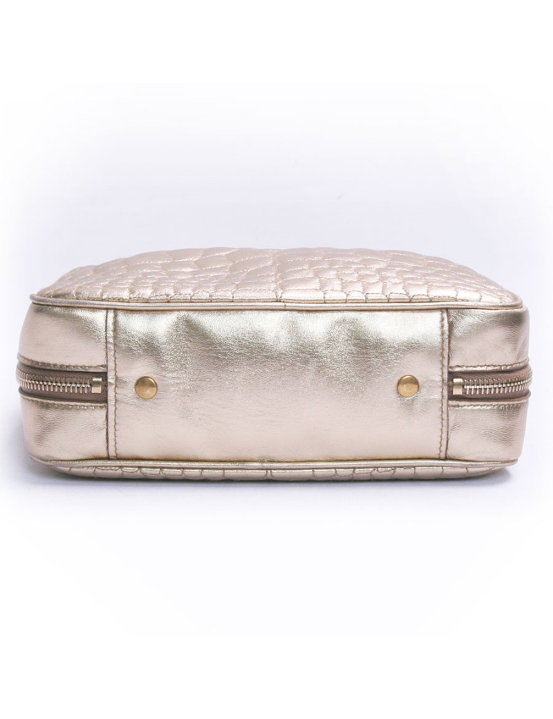 Mini sac YVES SAINT LAURENT cuir doré