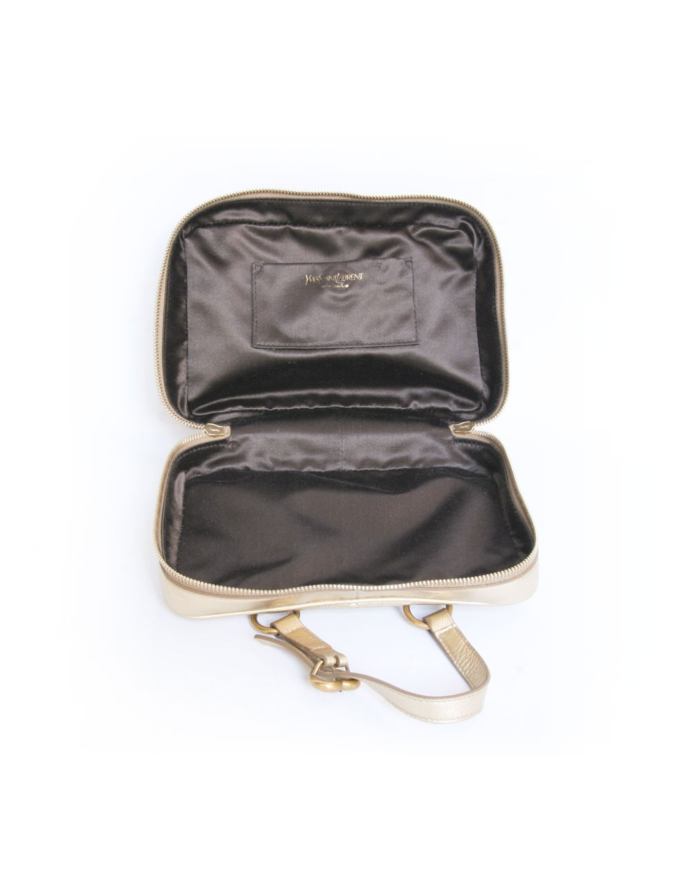 Mini sac YVES SAINT LAURENT cuir doré