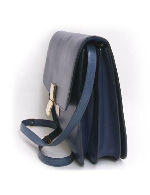 Sac "Classique" CELINE bleu   GM