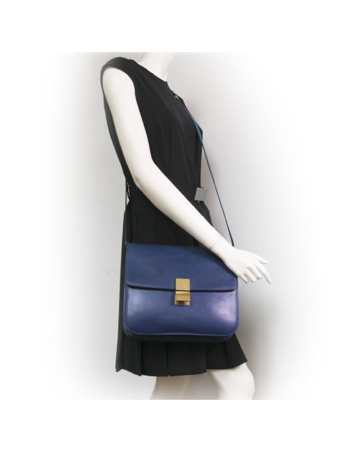 Sac "Classique" CELINE bleu   GM