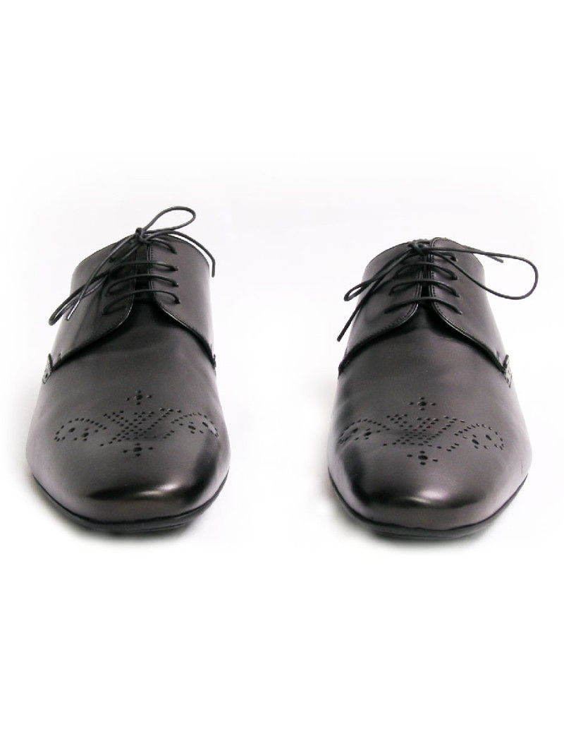 Chaussures "Michigan derby" LOUIS VUITTON en cuir noir T43