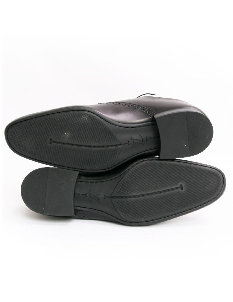 Chaussures "Michigan derby" LOUIS VUITTON en cuir noir T43