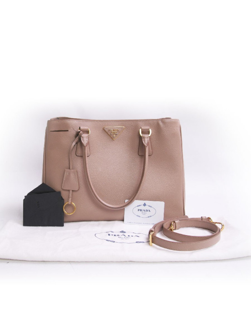 Sac PRADA beige rosé