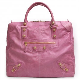 BALENCIAGA weekender bag pink