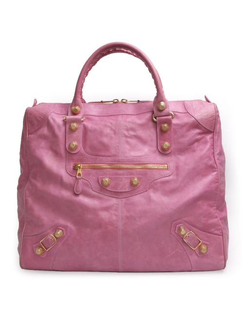 Sac weekeder BALANCIAGA rose