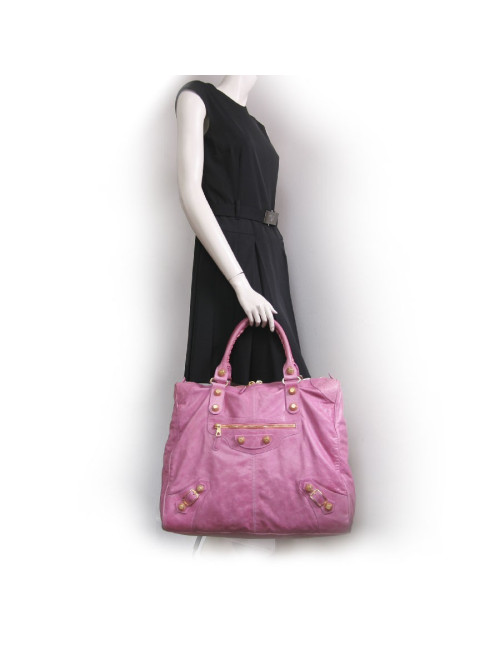 Sac weekender BALANCIAGA rose