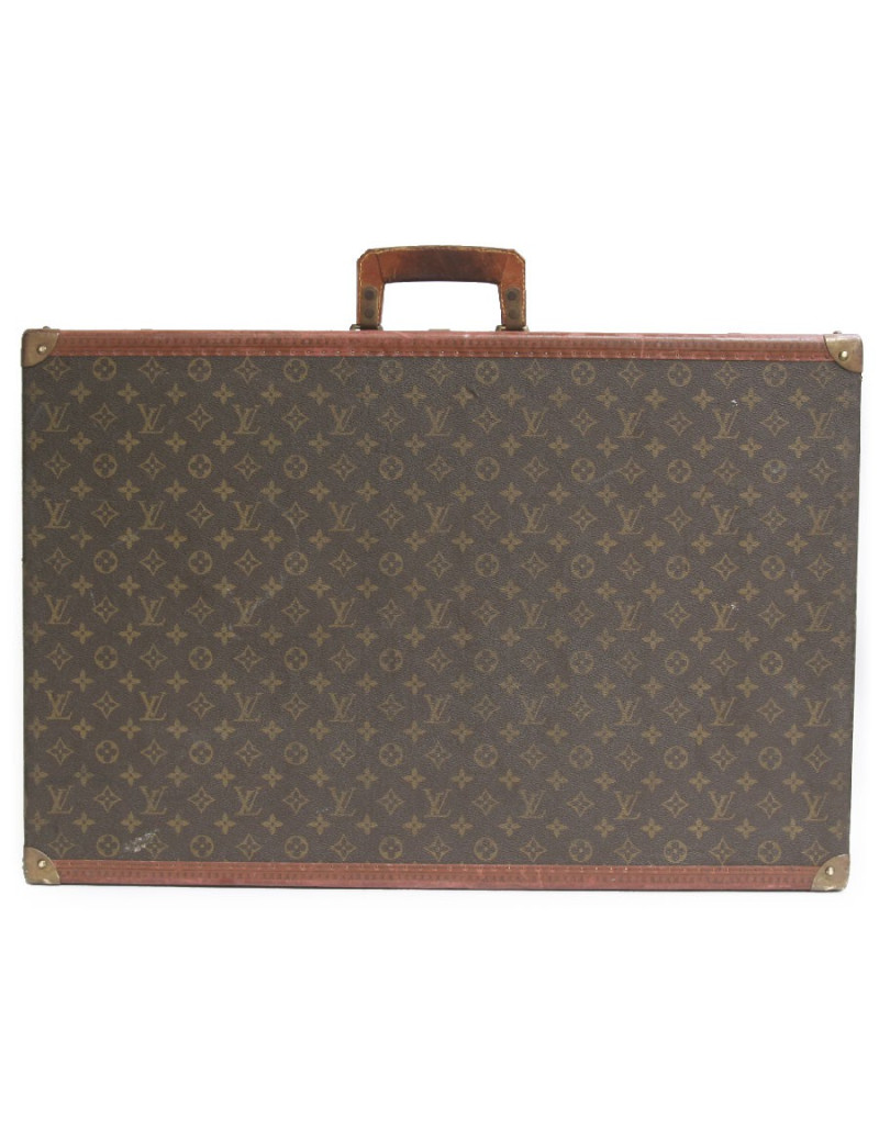 Valise cuir monogram LOUIS VUITTON