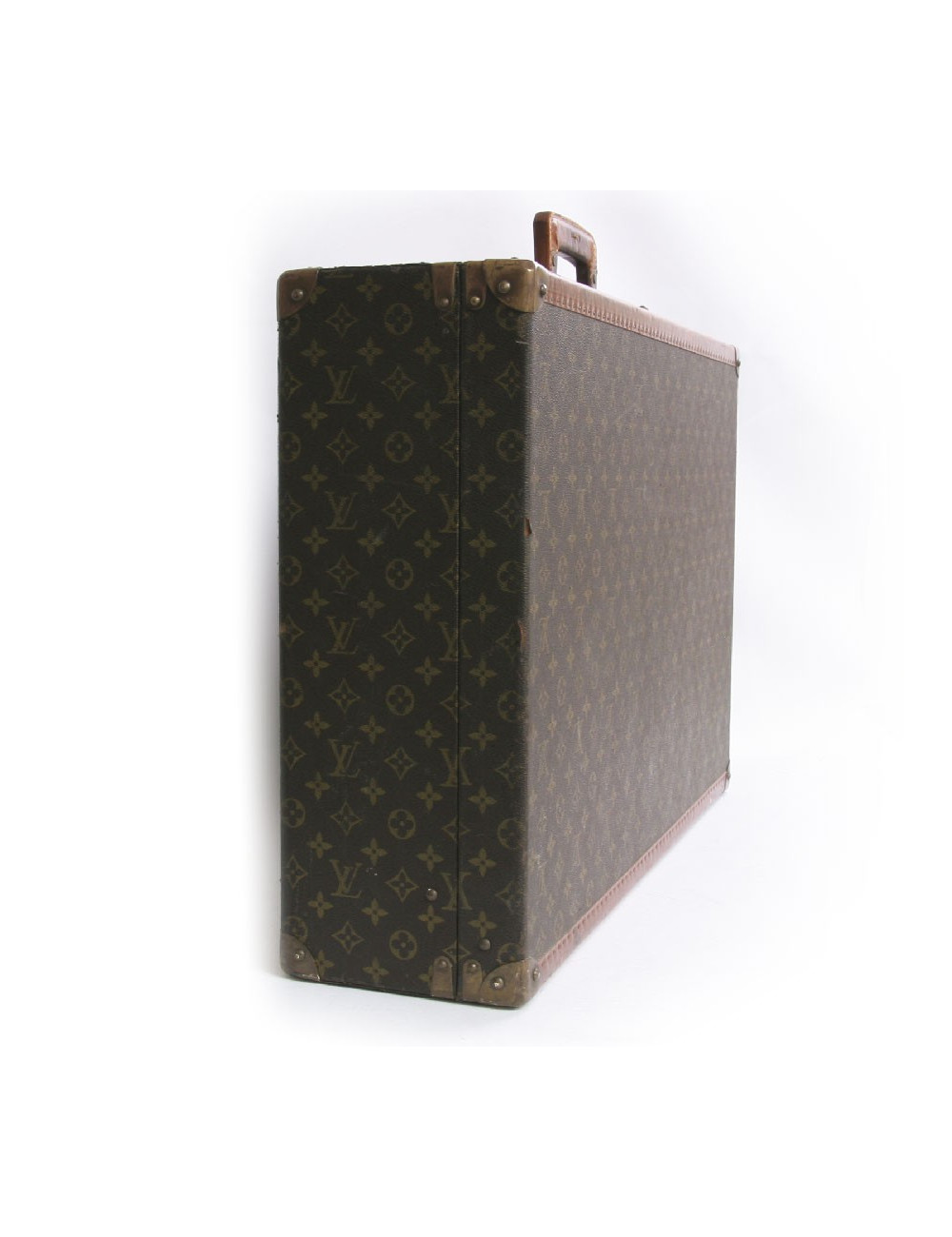 Valise cuir monogram LOUIS VUITTON