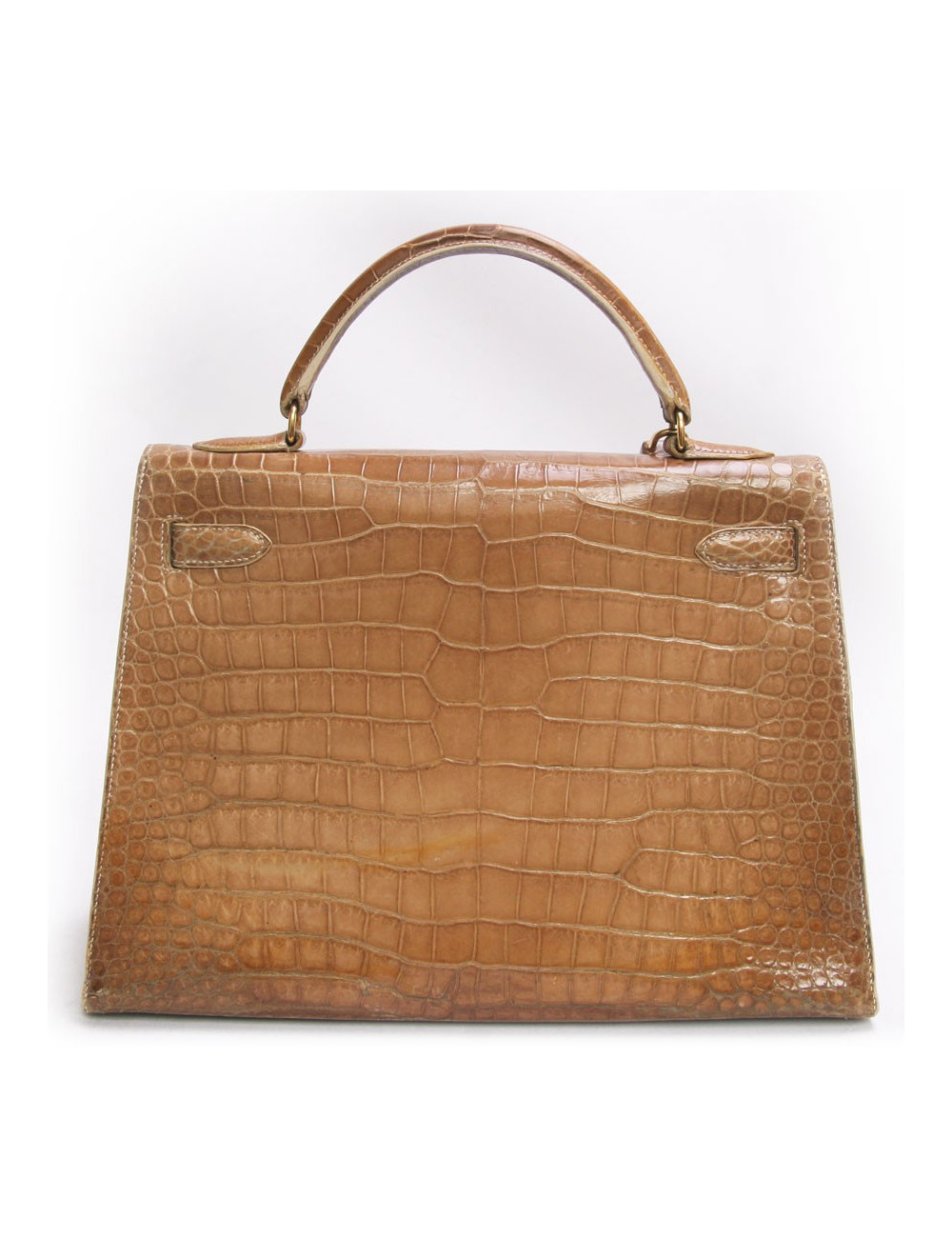 Kelly 32 HERMES crocodile porosus 