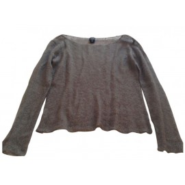 Swildens grey sweater knit mohair