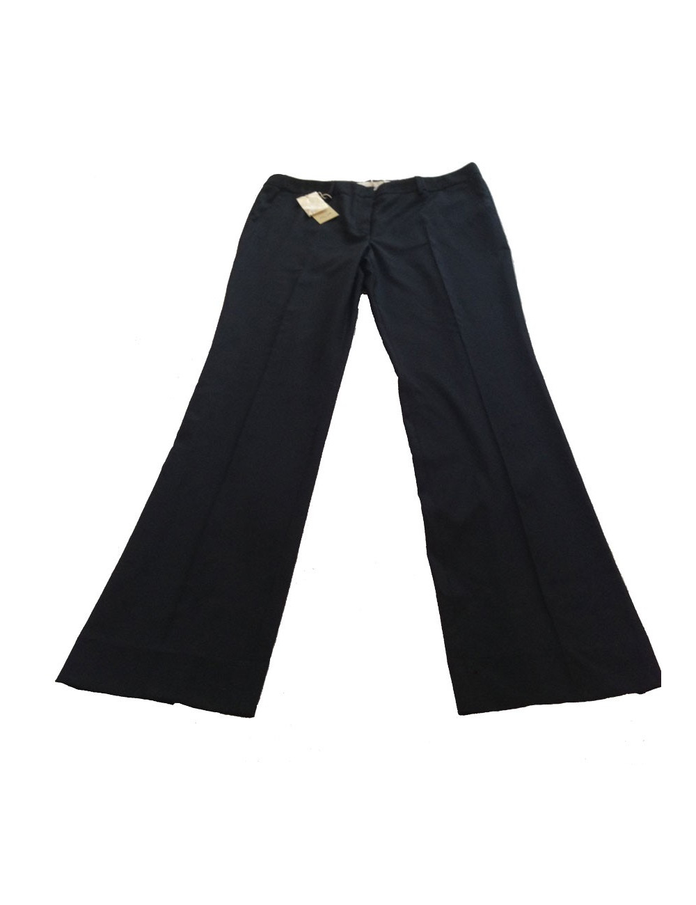 Pantalon droit Golden Goose en laine, noir, Taille L
