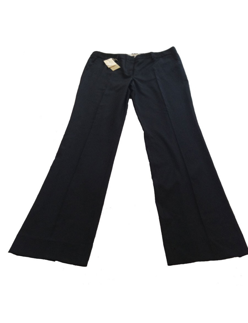 Pantalon droit Golden Goose en laine, noir, Taille L