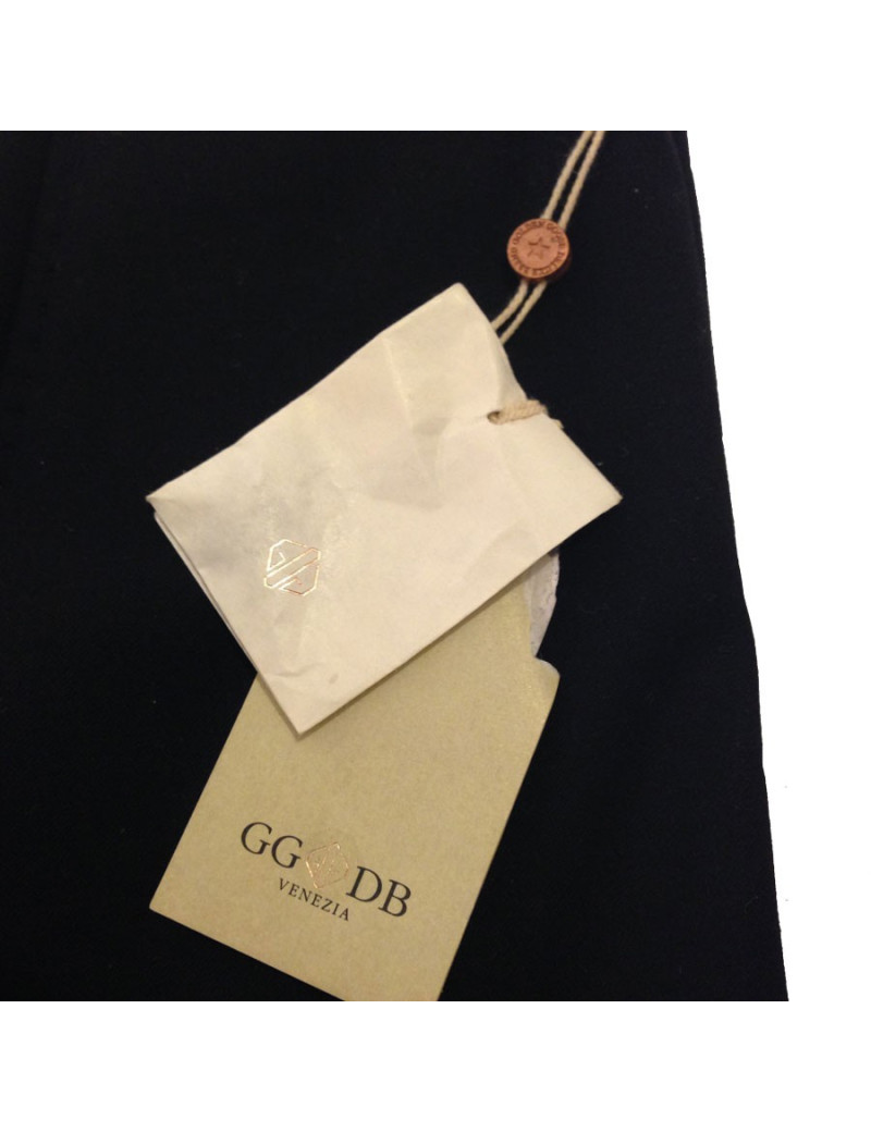 Pantalon droit Golden Goose en laine, noir, Taille L