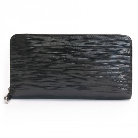 LOUIS VUITTON black epi leather wallet