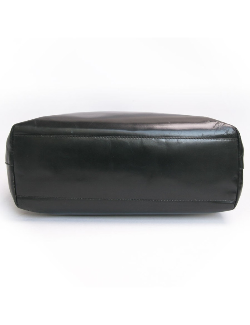 Sac PRADA cuir verni noir