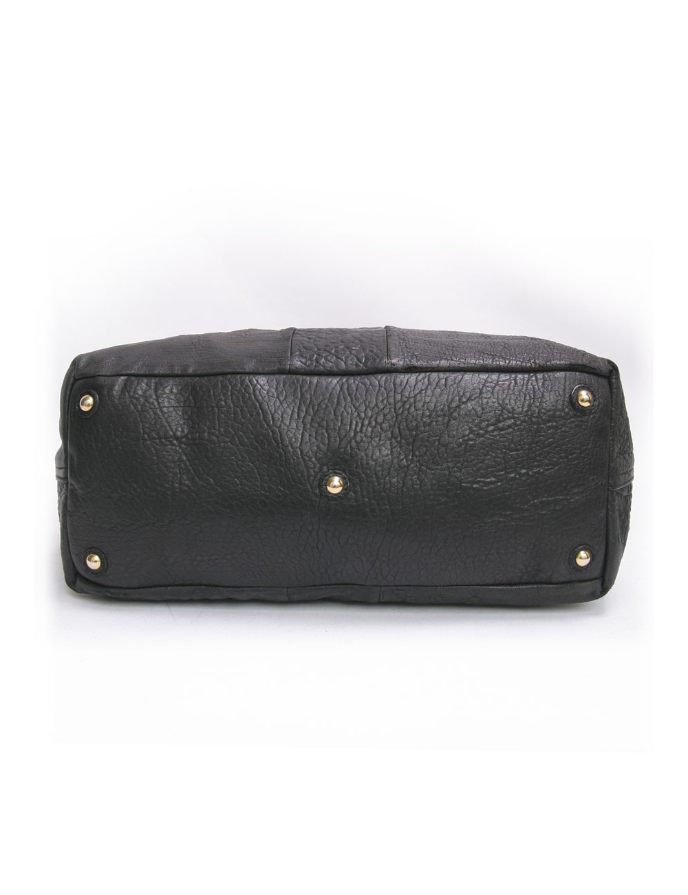 Sac YSL  "Y" cuir vieilli noir