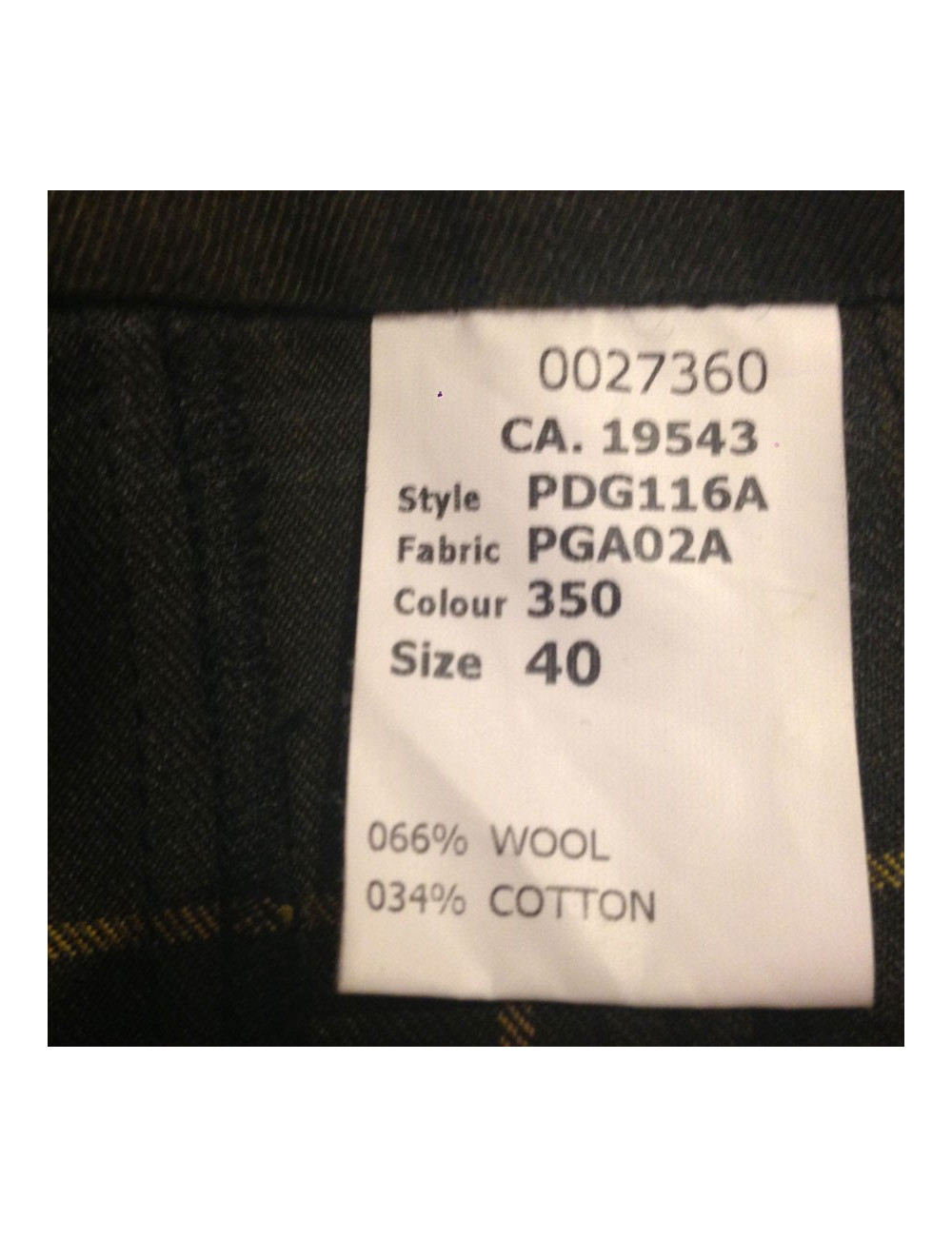 Jupe kilt Paul Smith kaki en laine, taille 40it