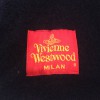 Tailleur jupe Vivienne Westwood en laine bouclée bleue marine