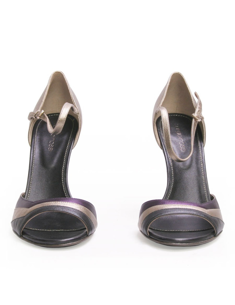 Sandales hautes SERGIO ROSSI T 39 multicolores