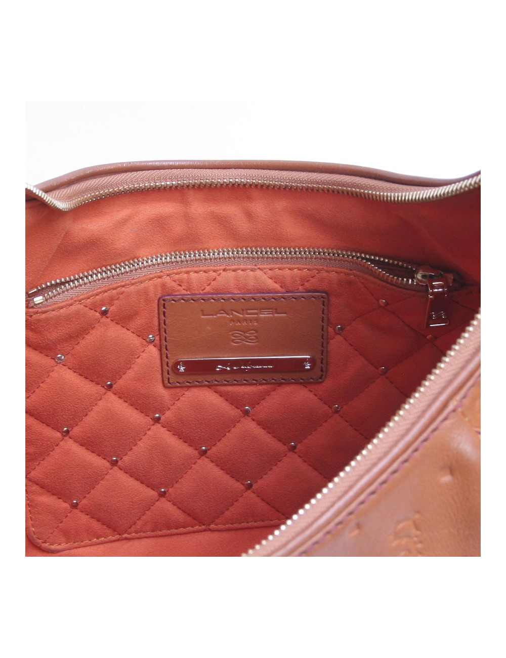 sac LANCEL "DALI" cuir monogram gold