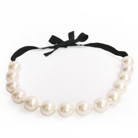 Necklace large pearls Pearly other brands