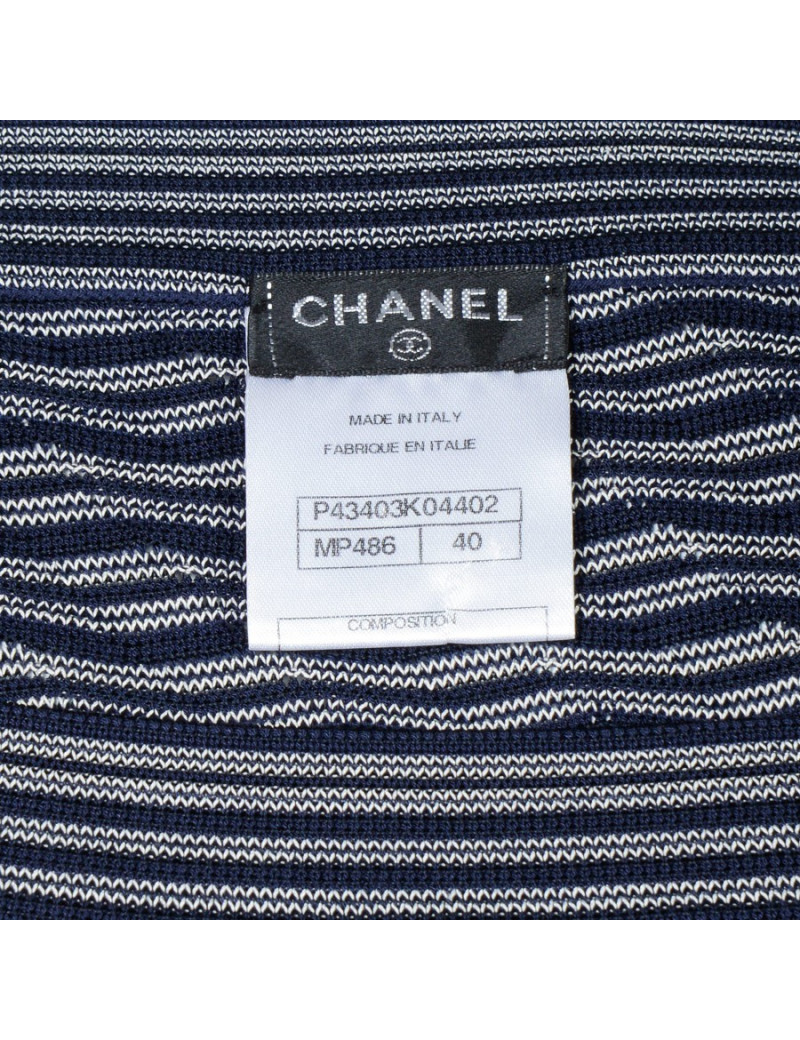 Robe CHANEL T 40 sans manches 