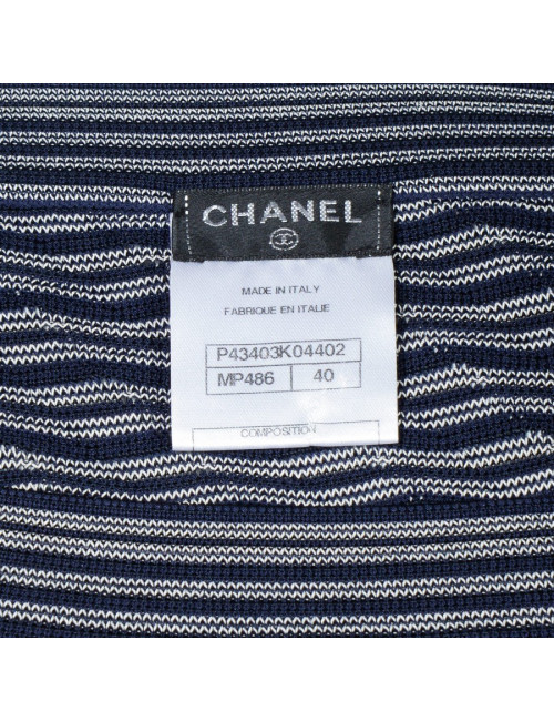 Robe CHANEL T 40 sans manches 