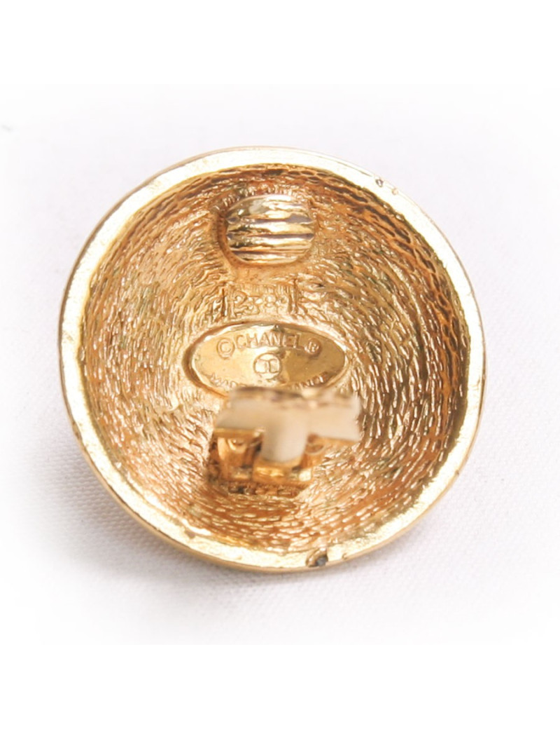 Clips d'oreille CHANEL vintage 
