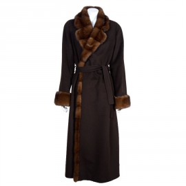 Pelisse SPRUNG brothers cashmere and mink T L