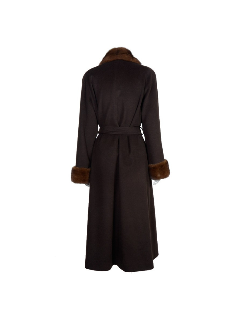 Pelisse SPRING FRERES cachemire et vison t L