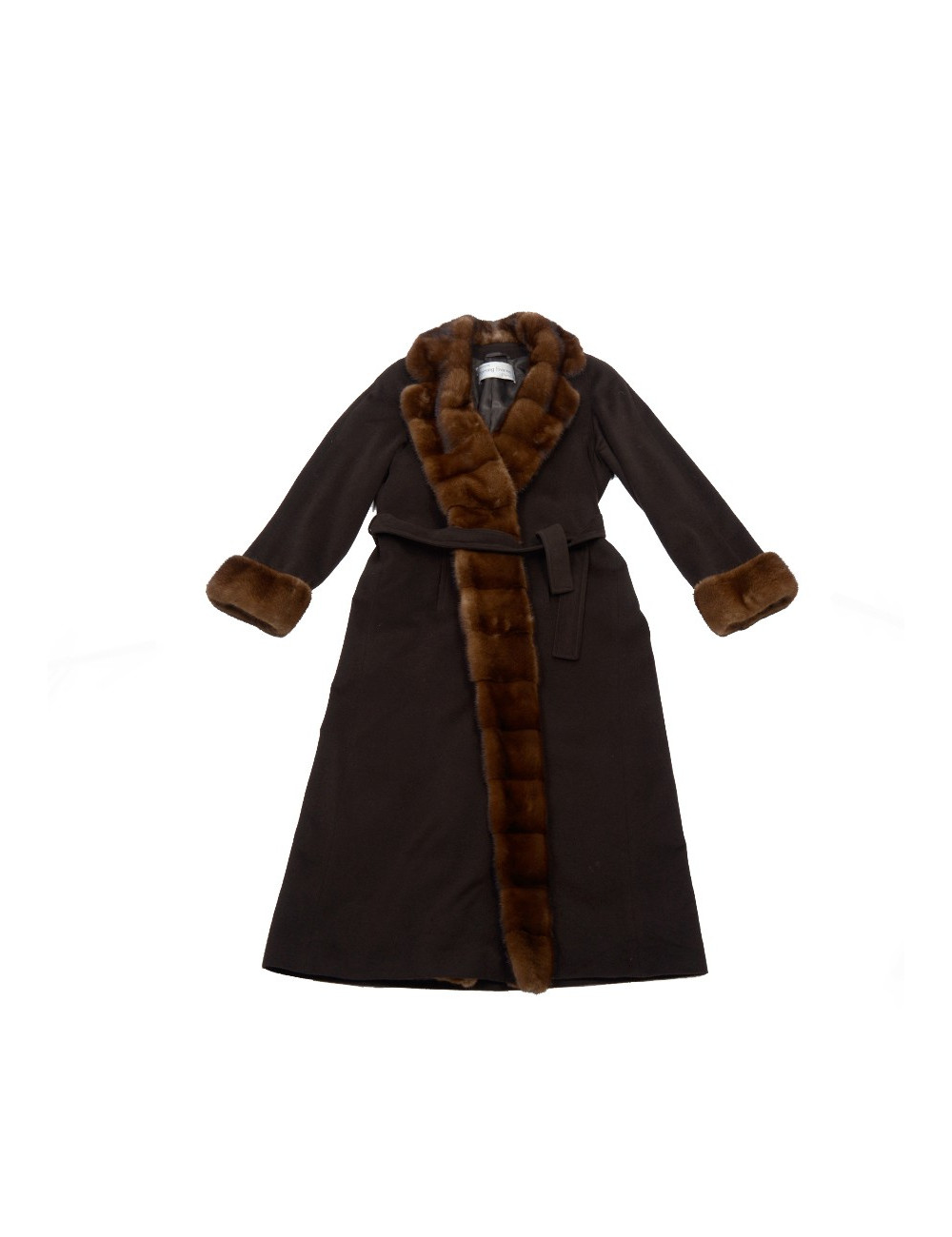 Pelisse SPRING FRERES cachemire et vison t L