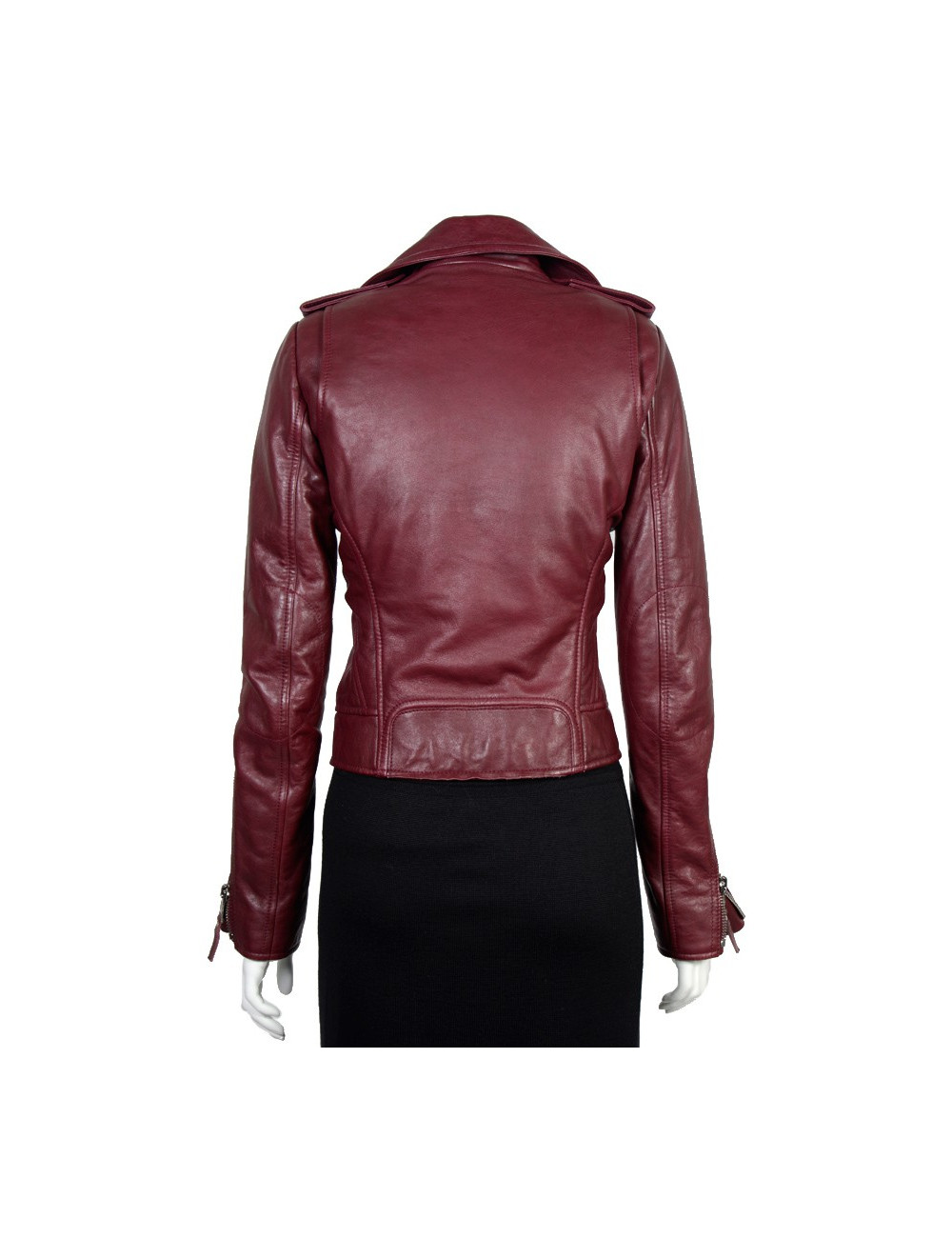 Veste cuir Balenciaga 
