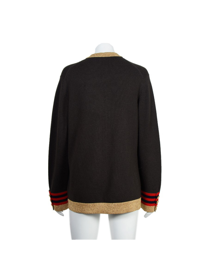 Long gilet CHANEL vintage t 40 cachemire